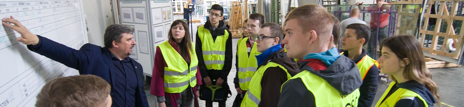 Wizyta studentów PWSW w siedzibie HENSFORT